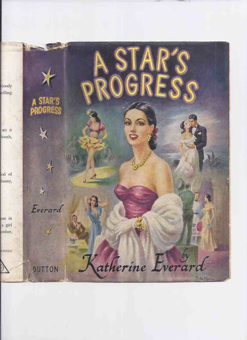Image for A Star's Progress -by Katherine Everard / Gore Vidal (AKA: Cry Shame )