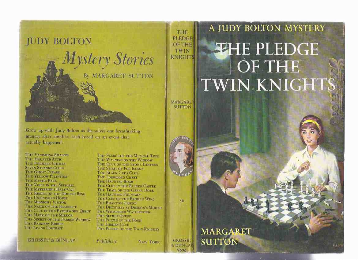 The Pledge of the Twin Knights: Judy Bolton Mystery, book # 36 ( Volume Thirty-Six ) Image for The Pledge of the Twin Knights: Judy Bolton Mystery, book # 36 ( Volume Thirty-Six )