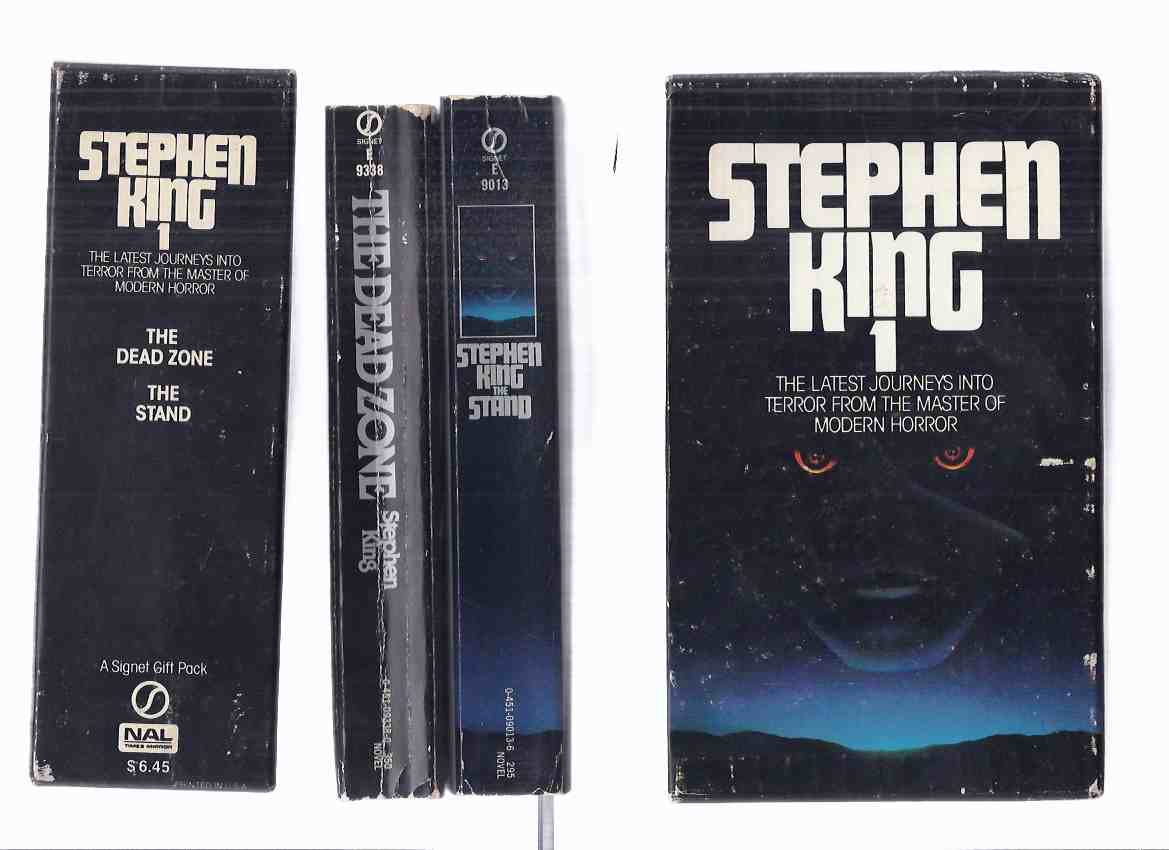 Image for TWO VOLUMES in a Slipcase / Box: Stephen King 1 - a Slipcased / Boxed Set Containing The Stand and The Dead Zone -by Stephen King / A SIGNET GIFT PACK ( issued circa 1980 )
