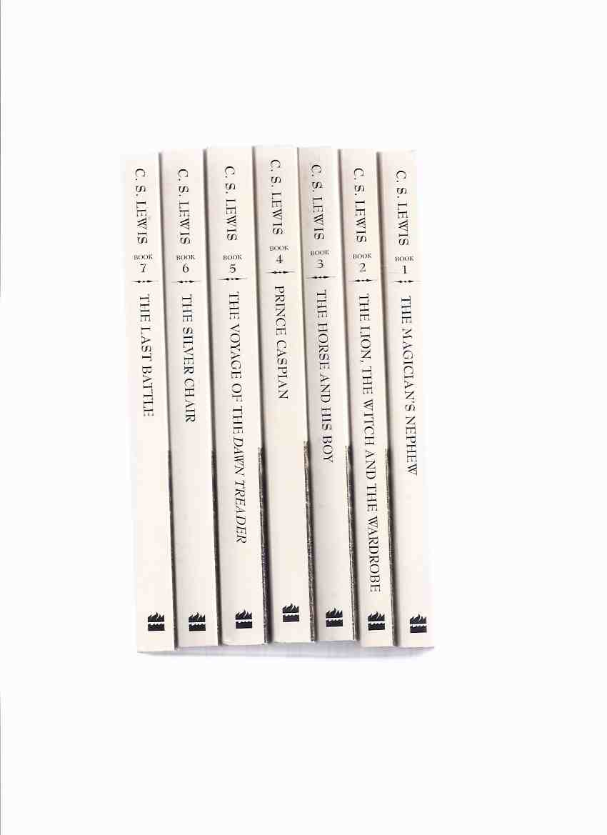 7 Volumes - Narnia Chronicles: The Lion The Witch and the Wardrobe ---with Prince Caspian ---with Voyage of the Dawn Treader ---with Silver Chair ---with The Horse & His Boy ---with Magician's Nephew ..---the Last Battle Image for 7 Volumes - Narnia Chronicles: The Lion The Witch and the Wardrobe ---with Prince Caspian ---with Voyage of the Dawn Treader ---with Silver Chair ---with The Horse & His Boy ---with Magician's Nephew ..---the Last Battle