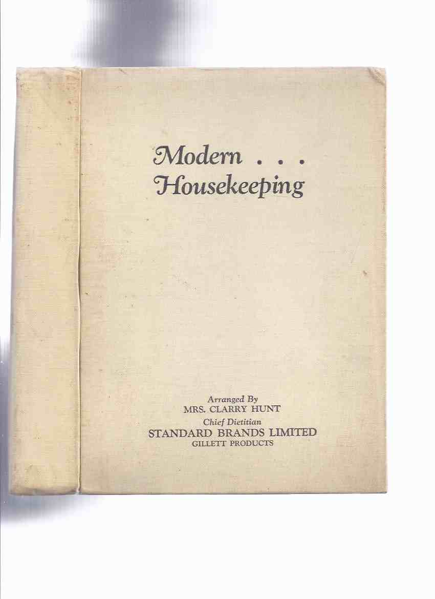 Image for Modern Housekeeping / Standard Brands Limited ( Household Hints / Cookbook / Cook Book / Recipes / House Keeping / Household Hints, etc)