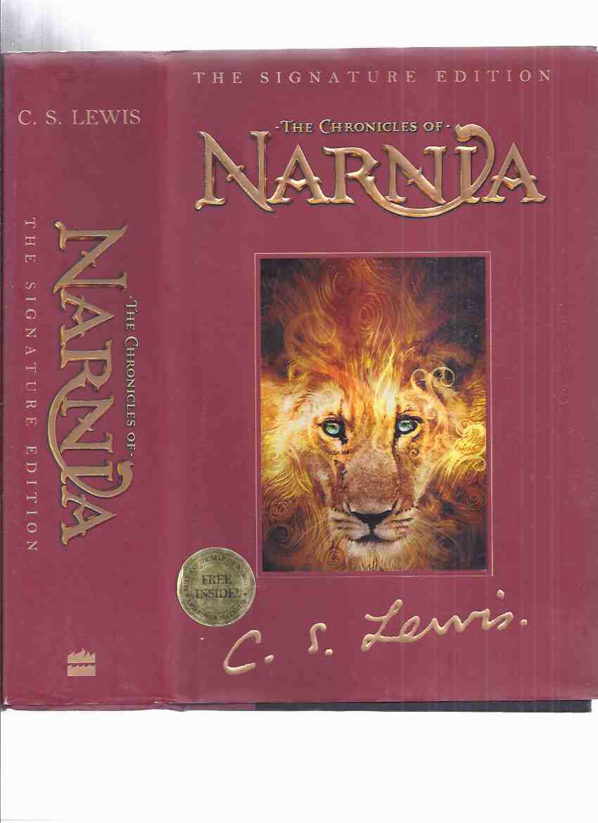 Image for Narnia Chronicles: Lion, Witch and the Wardrobe - Prince Caspian - Voyage of the Dawn Treader - Silver Chair - Horse & His Boy - Magician's Nephew - Last Battle -an OMNIBUS VOLUME Containing the 7 Books (inc. Fold Out Map of Narnia )( Signature Edition )