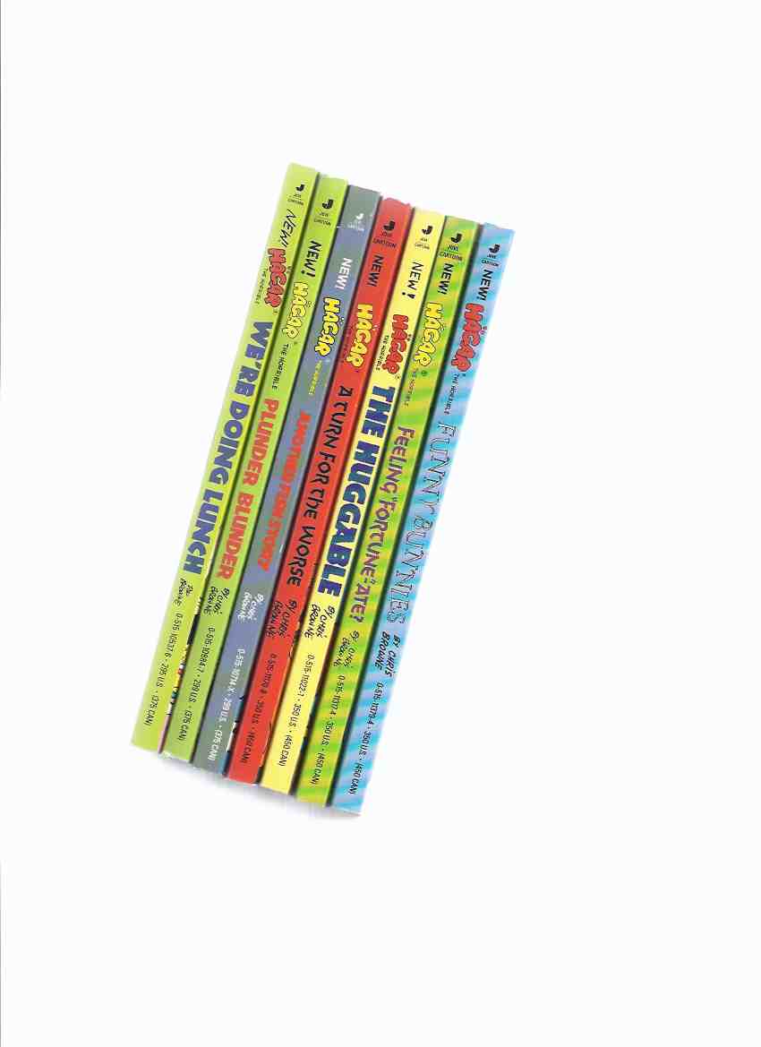 Image for 7 Volumes: Hagar the Horrible: We're Doing Lunch; Plunder Blunder; Another Fish Story; A Turn for the Worse; The Huggable; Feeling Fortune-Ate; Funny Bunnies