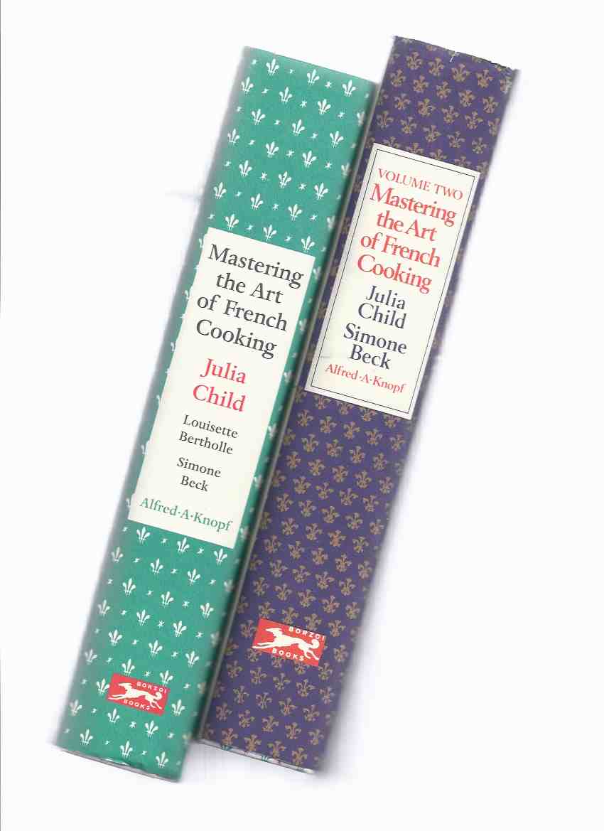 Image for 2 VOLUMES: Mastering the Art of French Cooking -BOOKS 1 and 2 ---by Julia Child ( Chef )( Cookbook / Cook Book / Recipes ( i and ii )( ONE and TWO )