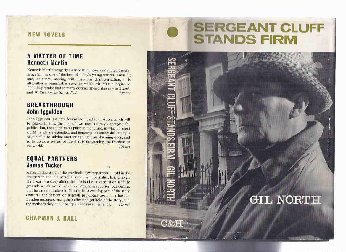 Image for Sergeant Cluff Stands Firm ---by Gil North ( Leslie Sands Photo Cover )