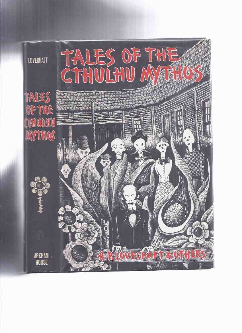 Image for ARKHAM HOUSE: Tales of the Cthulhu Mythos: H P Lovecraft and Others -Signed By Robert Bloch ( Hounds of Tindalos; Space-Eaters; Black Stone; Dweller in Darkness; Shambler from Stars; Haunter of the Dark; Cold Print; Deep Ones; Return of the Lloigor, etc)