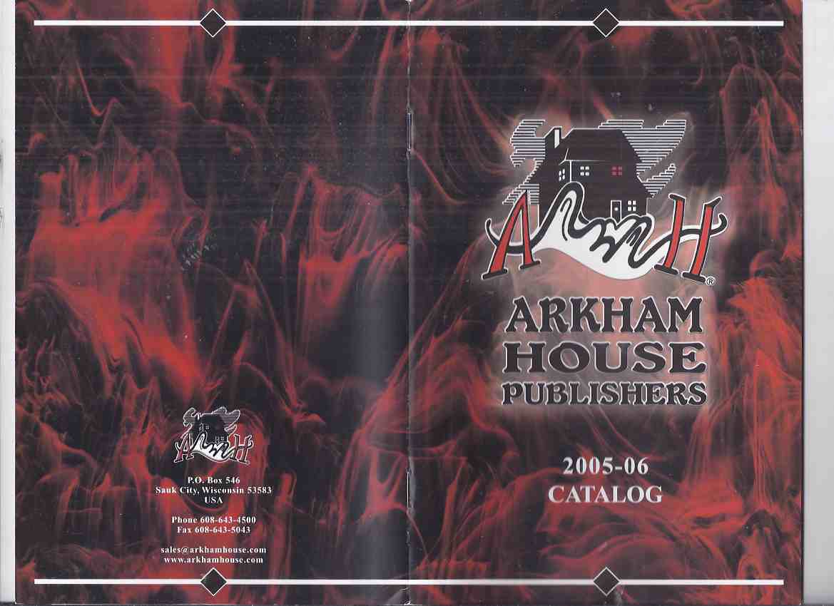 Image for ARKHAM HOUSE Ephemera: Arkham House Publishers 2005 - 06 Catalog ( Arkham's 66 Years of Horror 1939 - 2005 )( Catalogue )( 2006 )
