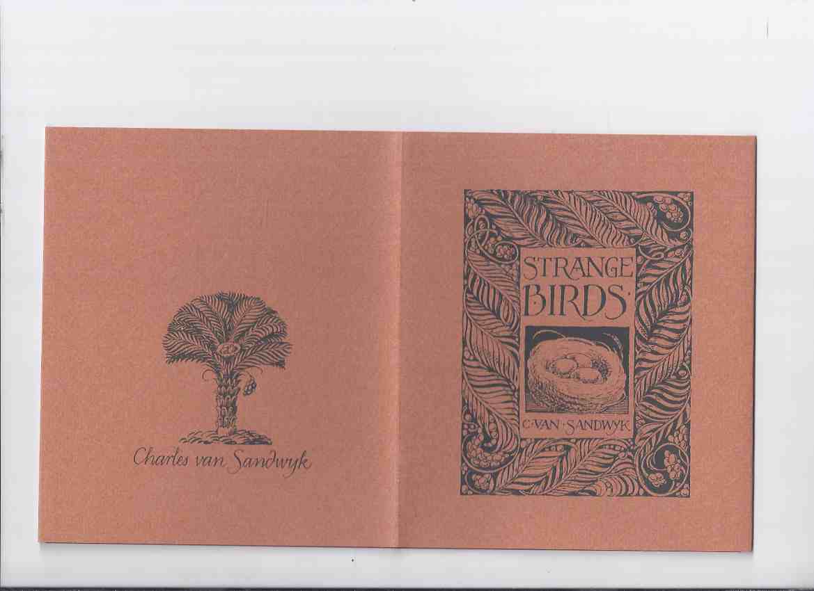 Image for Strange Birds ----by Charles Van Sandwyk -Signed