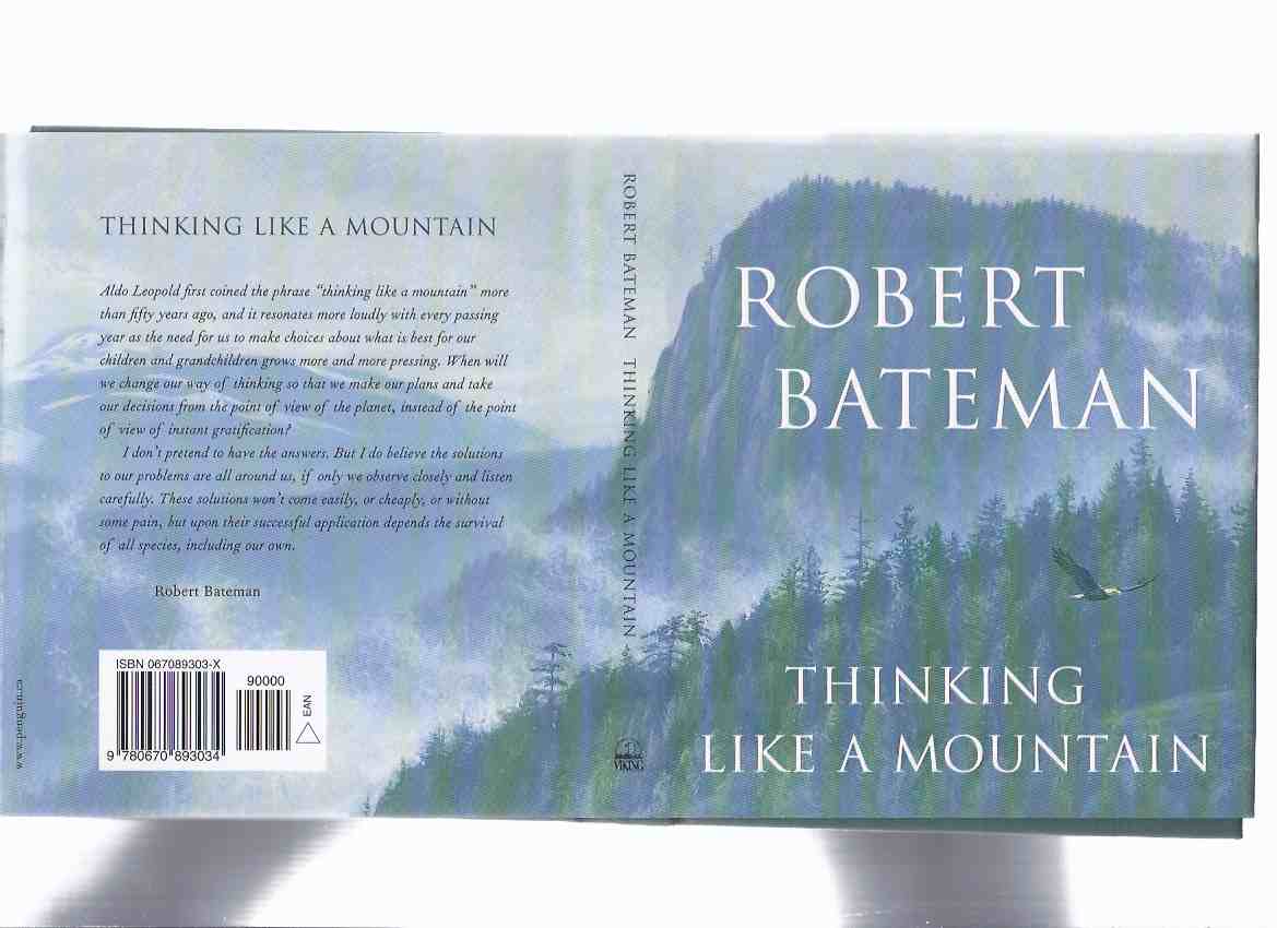 Image for Thinking Like a Mountain -by Robert Bateman -a Signed Copy