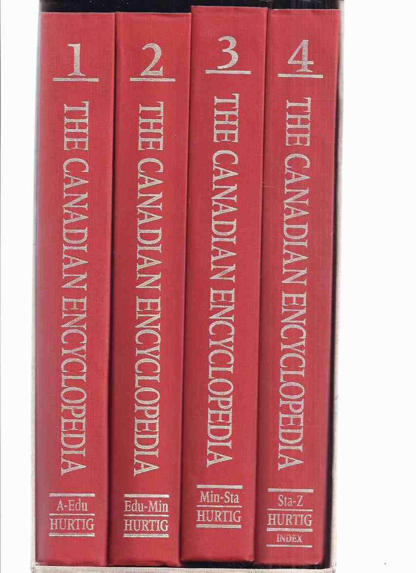 Image for FOUR VOLUMES in Slipcase: The Canadian Encyclopedia -book 1, 2, 3, 4