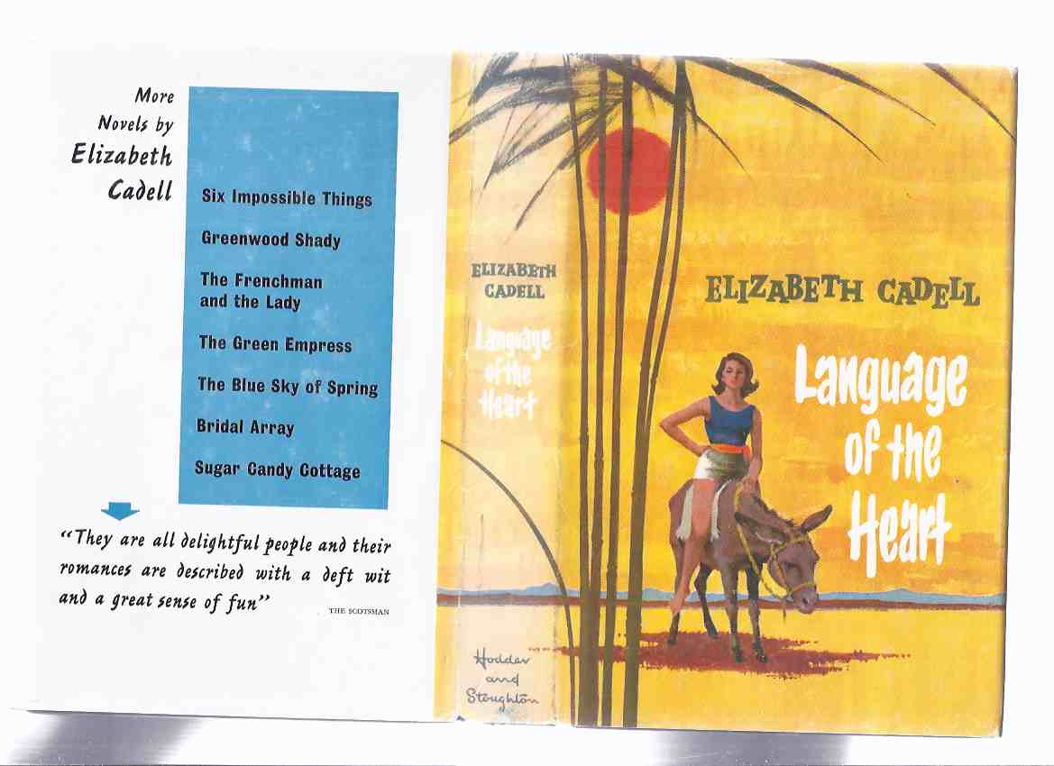 Image for LANGUAGE OF THE HEART ---by Elizabeth Cadell