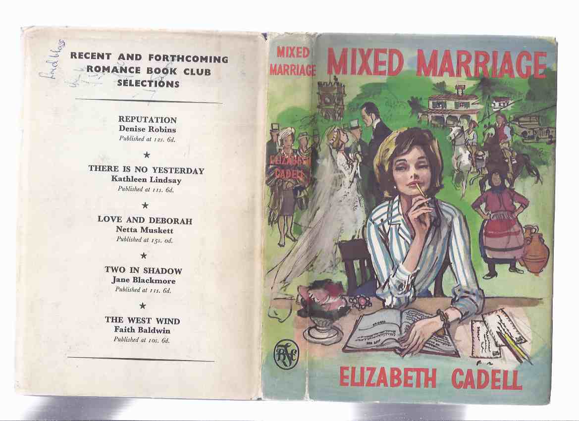 Image for Mixed Marriage - The Diary of a Portuguese Bride ---by Elizabeth Cadell