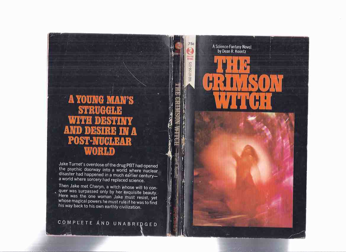 Image for The Crimson Witch -by Dean R Koontz ( true 1st Edition of the Curtis Paperback / no Hardcover edition )