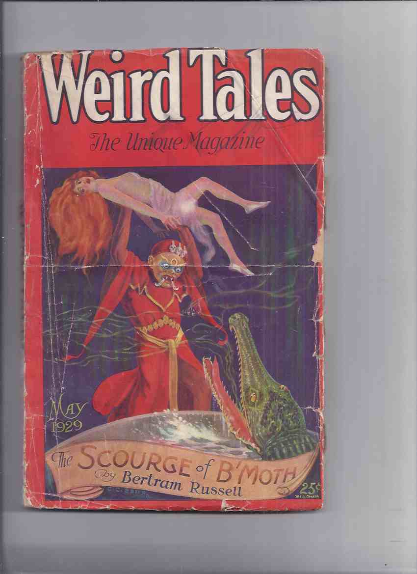 Image for Weird Tales Magazine ( Pulp ) / Volume 13 ( xiii ) # 5, May 1929 ( Within the Nebula; Shadow of a Nightmare; Cloth of Madness; Girl from Samarcand, etc)
