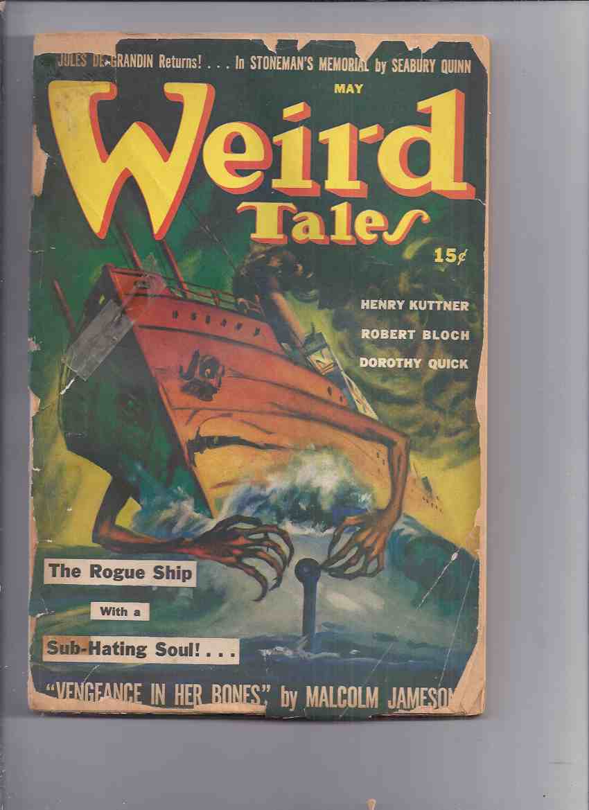 Image for Weird Tales Magazine ( Pulp ) / Volume 36 ( xxxvi ) # 5 May 1942 ( Stoneman's Memorial; Black Bargain; Vengeance in Her Bones etc)