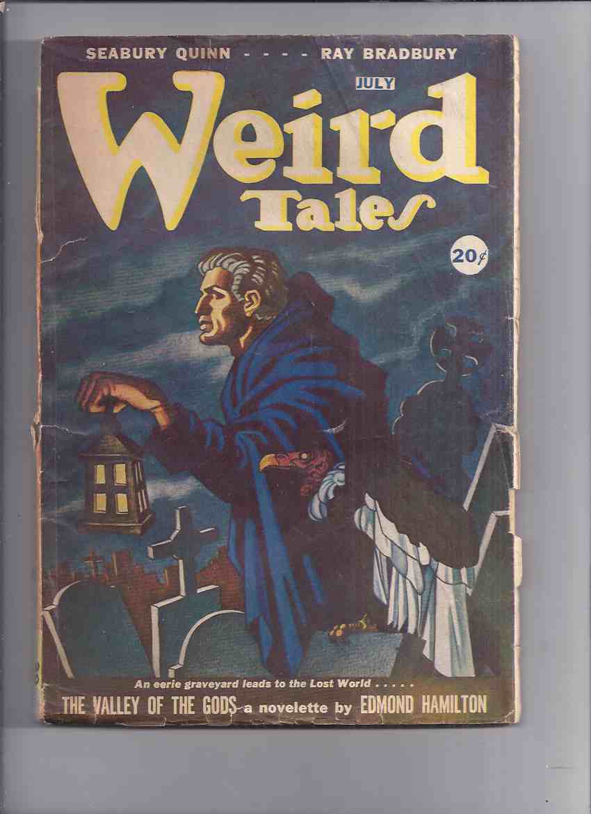 Image for Canadian issue Weird Tales Pulp ( Magazine ) July 1946  ( Valley of the Gods; Three in Chains; Midnight; Man in Purple; Rain Rain go Away; Smiling People; Dweller in Darkness; Silver Highway)( Canada )