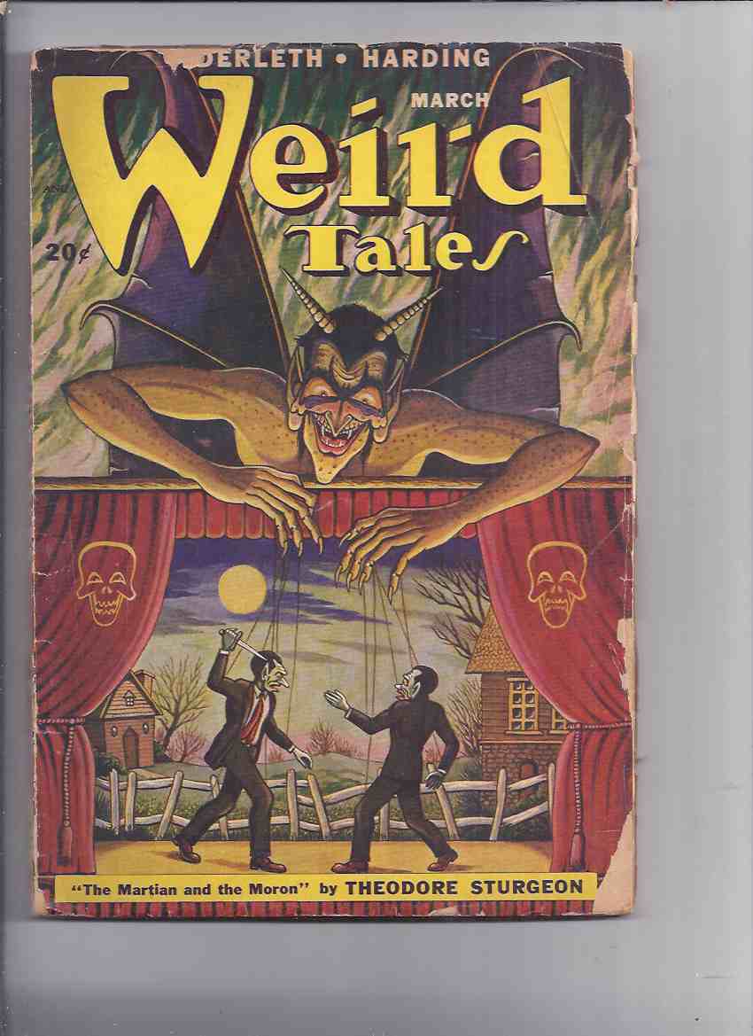 Image for Canadian issue Weird Tales Pulp ( Magazine ) March 1949 ( Testament of Claiborne Boyd; Martian and the Moron; Strange Island of Dr Nork; The Holiday; Wizard of Bird-In-Hand; Will of Raminchantra; The Other Santa; Weirdisms)( Canada )