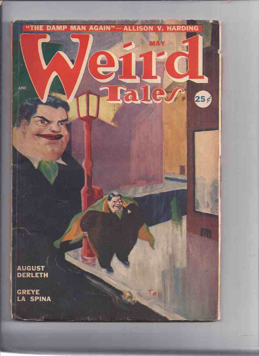 Image for Canadian issue Weird Tales Pulp ( Magazine ) May 1949 ( Damp Man Again; Inner Man; Vampire Kith and Kin; Matthew South and Company; Door Beyond; Scrawny One; Phoebe; The Antimacassar; But Not to Dream; Kingsridge 214 )( Canada )