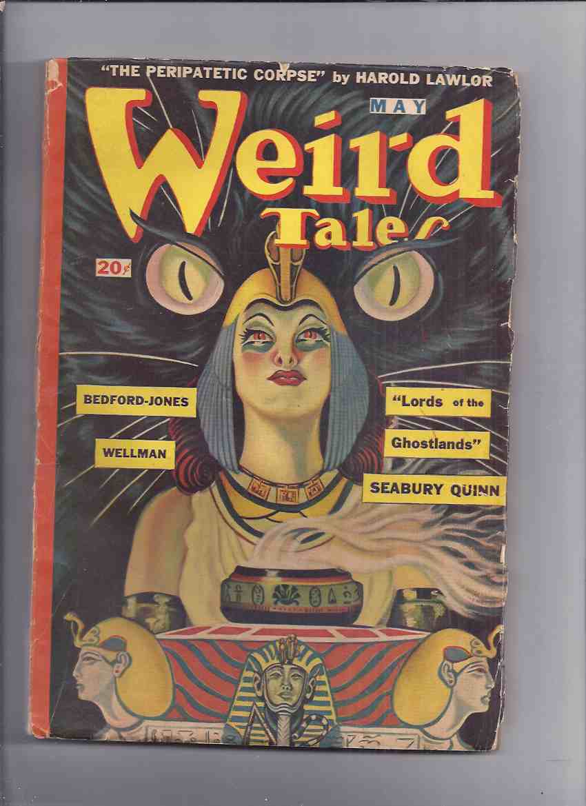Image for Canadian issue Weird Tales Pulp ( Magazine ) May 1945 ( Handmade Hero [only WT appearance]; Lords of the Ghostlands; In the Beginning; Tombstone; Birthday Present for Tommy; Shonokins; etc )( Canada )