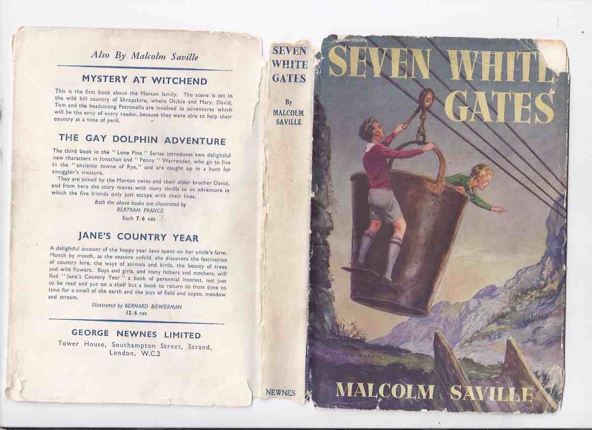 Image for Seven White Gates  -by Malcolm Saville ( Lone Pine Series, Book 2 )( 1946 Edition )( 7 )