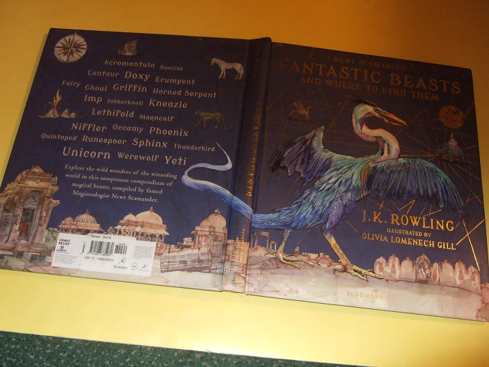 Image for Fantastic Beasts and Where to Find Them By Newt Scamander / J K Rowling / Illustrated - Illustrations By Olivia Lomenech Gill ( UK Bloomsbury 1st Edition )
