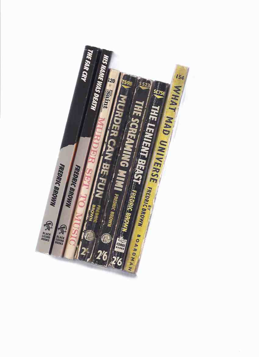 Image for SEVEN VOLUMES:  What Mad Universe; Murder Can be Fun; The Screaming Mimi; The Lenient Beast;  His Name Was Death; The Far Cry; Murder Set to Music (an Anthology - Saint Mystery Library )