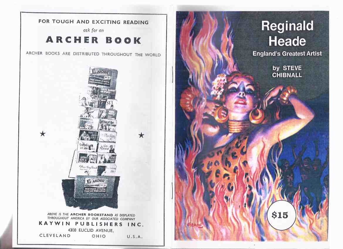 Image for REGINALD HEADE:  England's Greatest Artist --- BAE - Books are Everything Publication ( AKA:  Cy / Cyrus Webb )