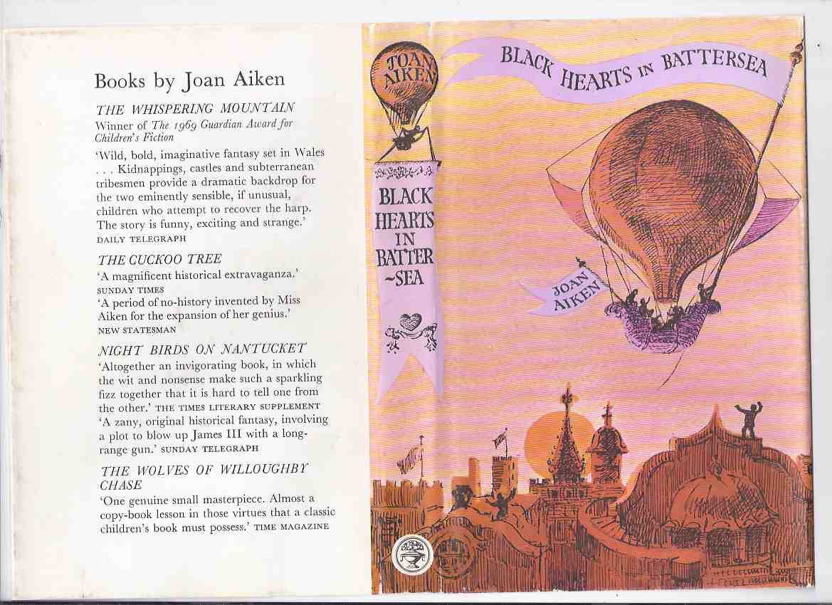 Image for Black Hearts in Battersea, Volume 2 in The Wolves of Willoughby Chase Series -by Joan Aiken ( Book Two )