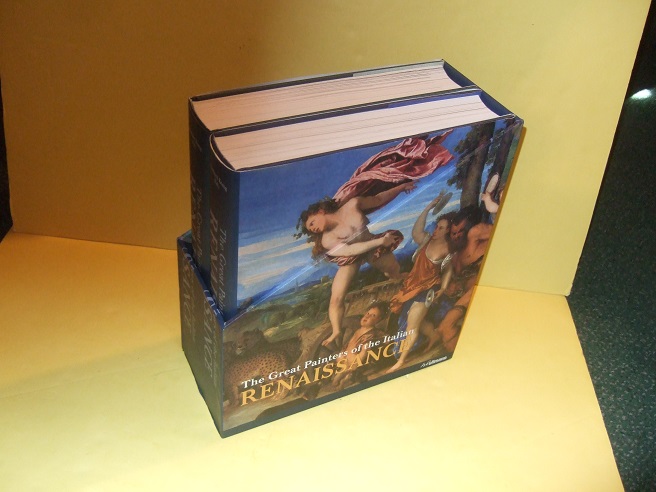 Image for TWO VOLUMES in SLIPCASE:  The Great Painters of the Italian Renaissance, The Triumph of Drawing /and/ The Triumph of Color BOOK 1 & 2 ( i & ii )( Goitto; Duccio; Donatello; Masaccio; Fra Amgelico; Pierro Della Francesca; Filippo Lippi; Botticelli; etc)