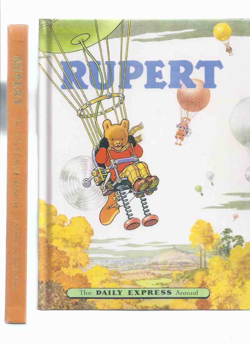 Image for Rupert the Bear Annual 1957 -a SLIPCASED LIMITED Facsimile Reproduction, #7236 of 9000 Numbered Copies (in Slipcase)(with COA )(inc. Rupert's Toy Clown; the Pine Ogre; Paper Scottie; Wind Whistle, etc)