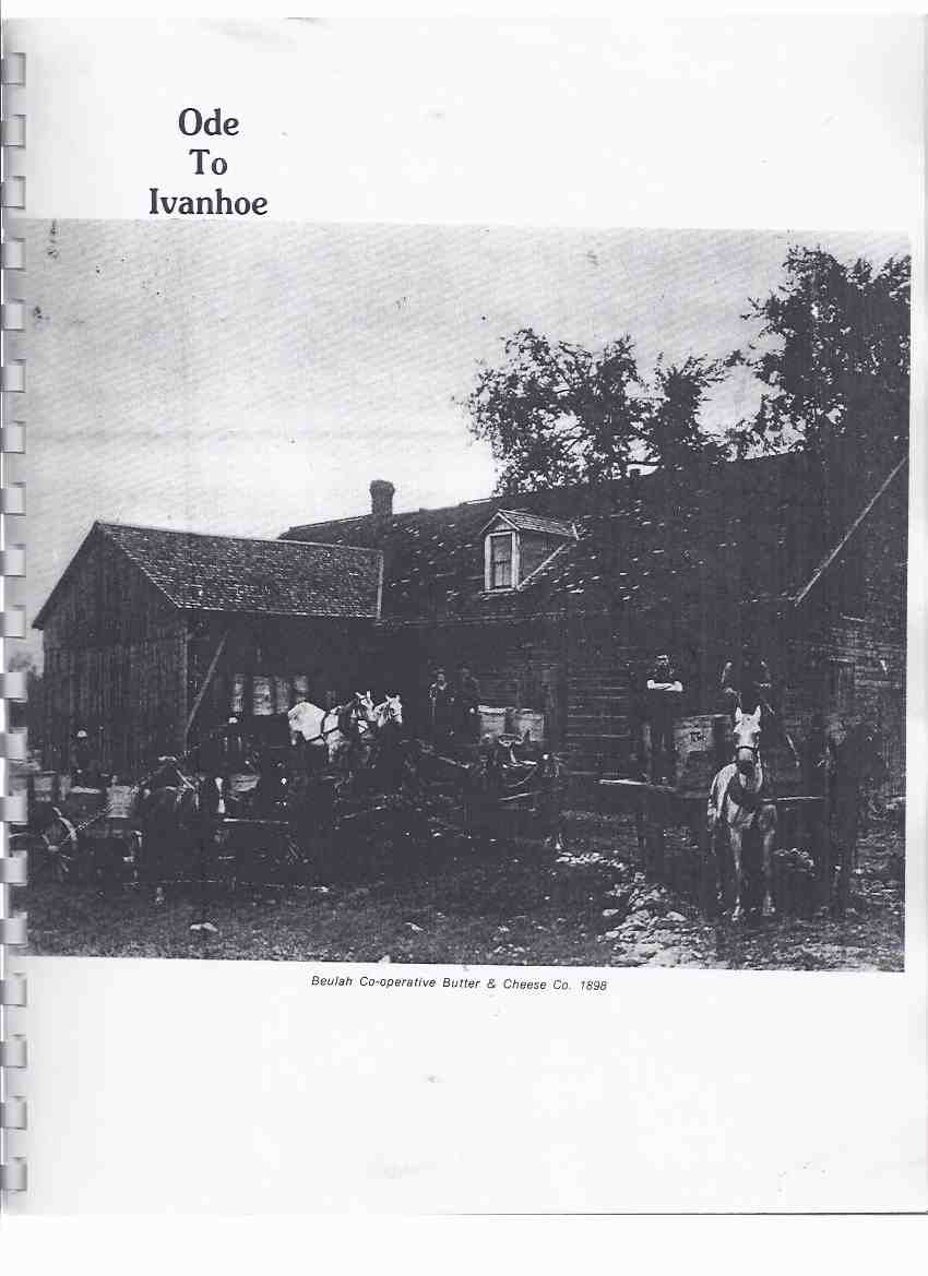 Image for Ode to Ivanhoe ( Ontario Local History / Huntingdon Township, Hastings County )( Sir John Franklin Arctic Expedition related)