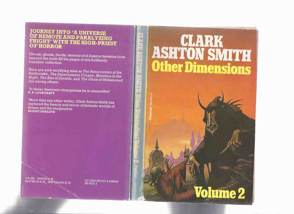 Image for Other Dimensions, Volume 2 ( II / Two )( Metamorphosis of Earth; Phoenix; Necromantic Tale; Venus of Azombeii; Resurrection of the Rattlesnake; Supernumerary Corpse; Mandrakes; Thirteen Phantasms; Offering to the Moon; Monsters in the Night; Malay Krise )