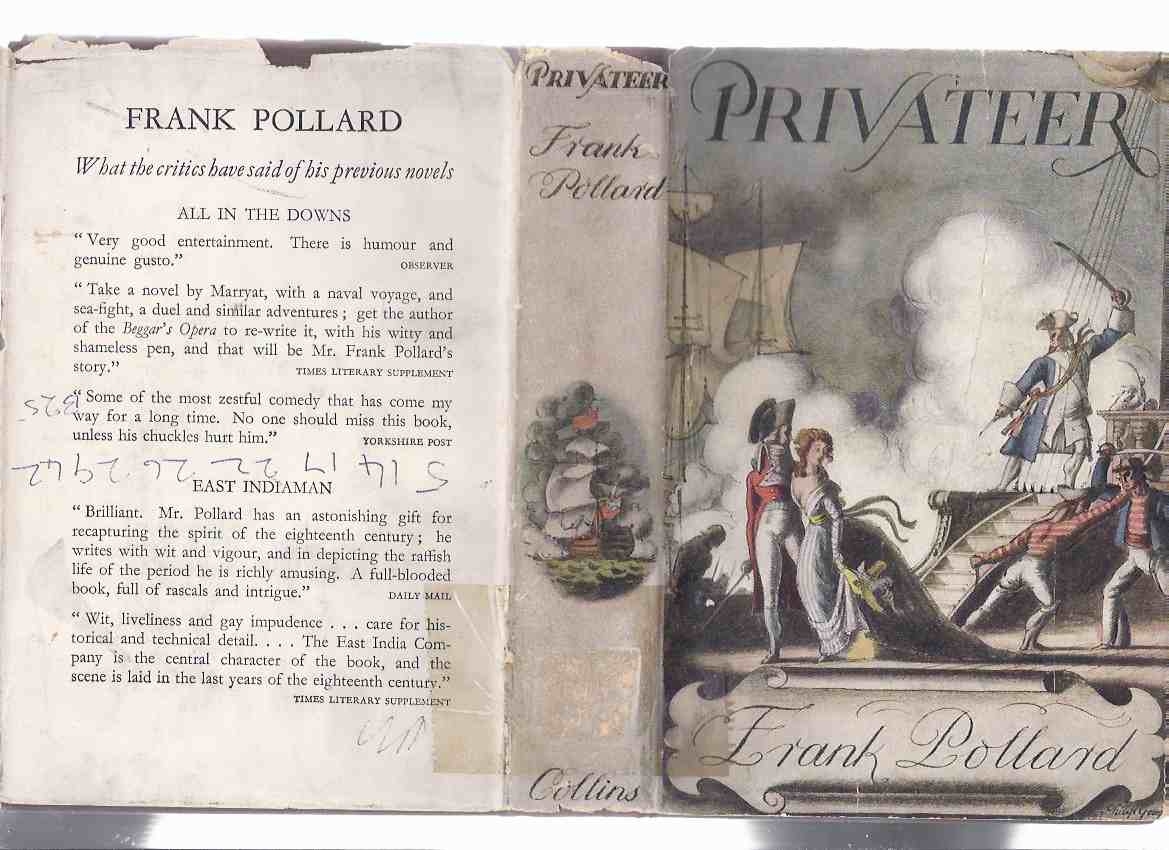 Image for Privateer -by Frank Pollard ( naval fiction set in the 18th Century )