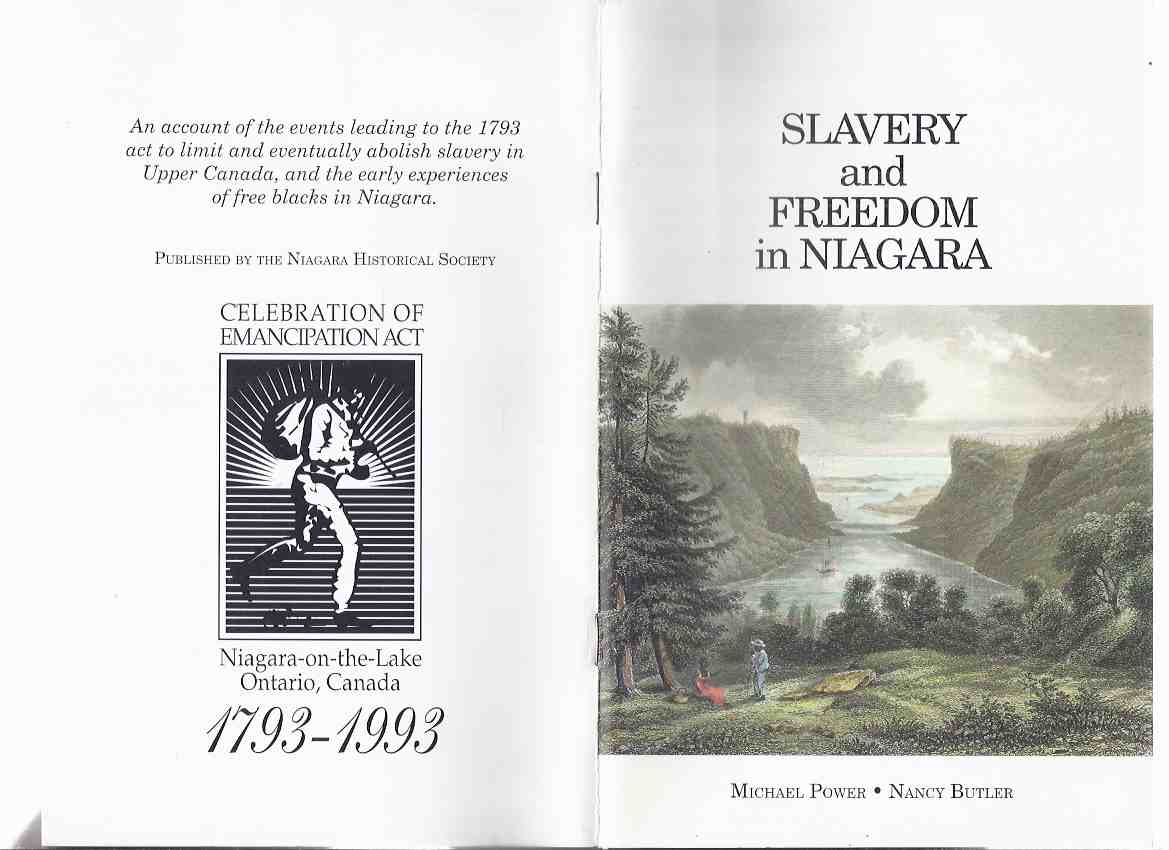 Image for Slavery and Freedom in Niagara ---a Signed Copy ( Ontario History )