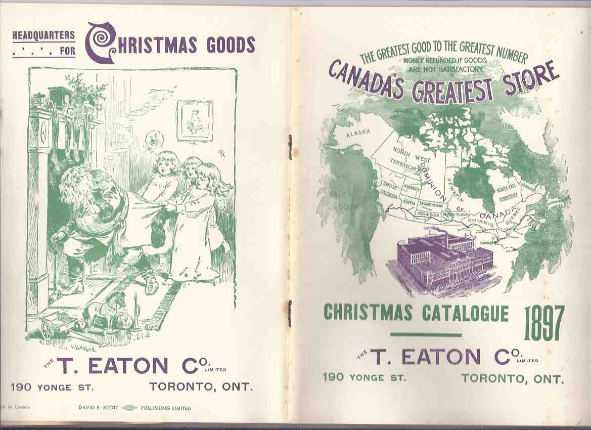 Image for The T Eaton Co., Limited, The Christmas Catalogue 1897 ( Eaton's / Facsimile Catalog )