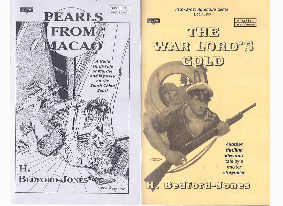 Image for Pearls from Macao ---with The War Lord's Gold ---by H Bedford-Jones ---book One and Two of the Pathways to adventure Series ( Appeared in Magic Carpet /and/ Short Stories Pulp Magazines )