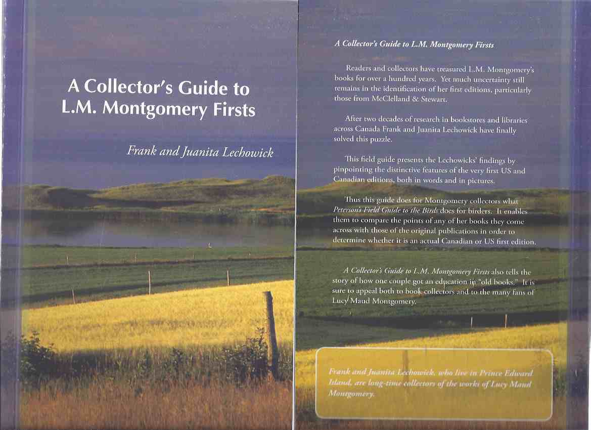 Image for A Collector's Guide to L M Montgomery Firsts ( 1st Edition Reference for Lucy Maud Montgomery's Books )