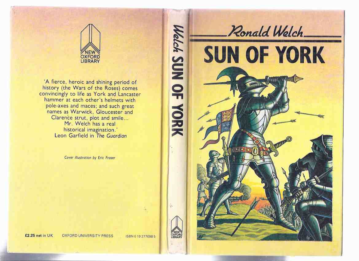 Image for Sun of York ---by Ronald  Welch (set during the War of the Roses )