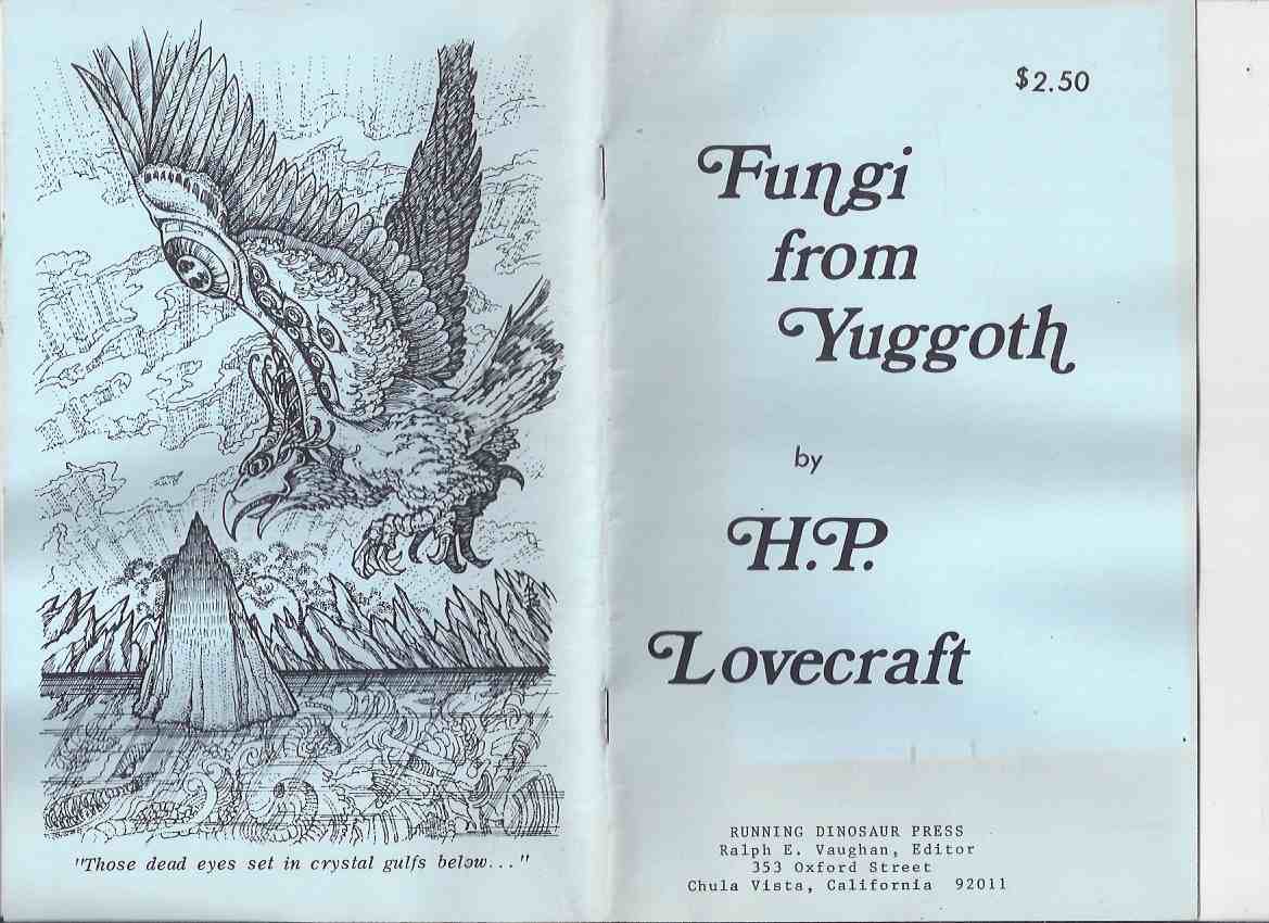 Image for Fungi from Yuggoth -by H P Lovecraft (includes The Story in F from Y By Ralph E Vaughan )