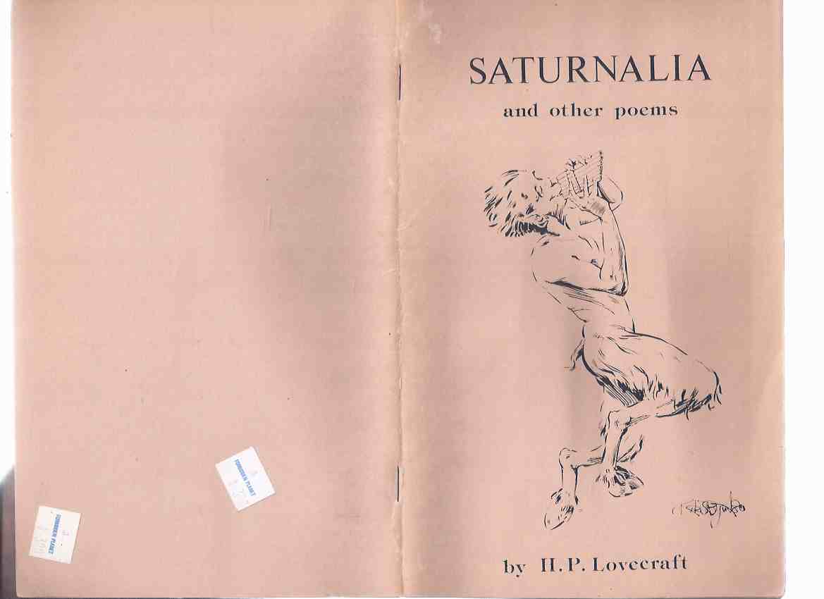 Image for Saturnalia and Other Poems:  Crypt of Cthulhu Volume 3, # 5, Whole # 21, Eastertide 1984 -by H P Lovecraft