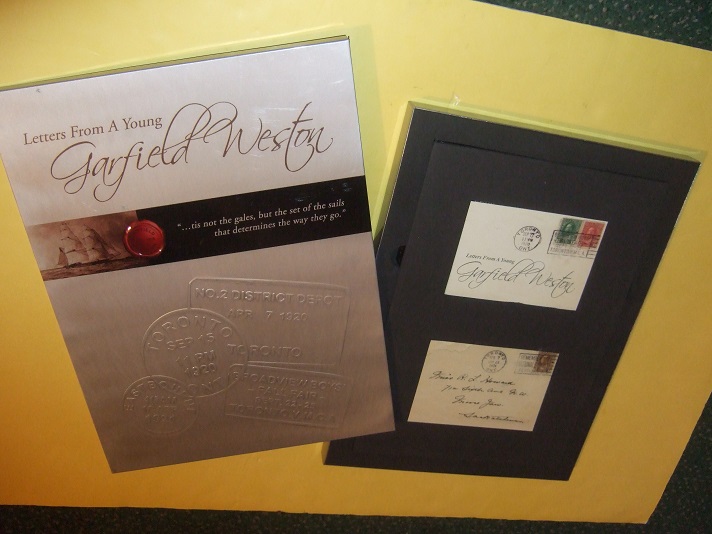 Image for Letters from a Young Garfield Weston ( Limited Edition, One of 300 Copies, in Metal Case, with Facsimile Envelopes )
