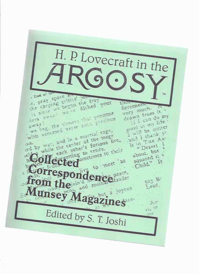 Image for HP Lovecraft in the Argosy:  Collected Correspondence from the Munsey Magazines / Necronomicon Press ( H P Lovecraft )