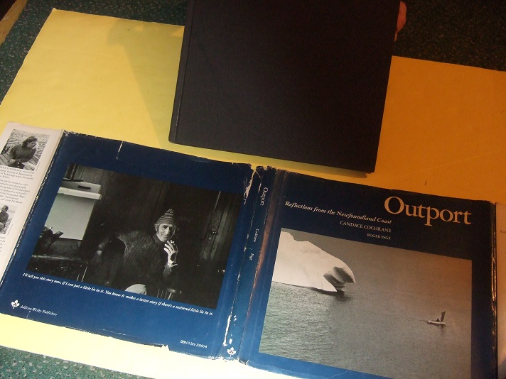 Image for Outport:  Reflections from the Newfoundland Coast -by Candace Cochrane -a Signed Copy  ( Conche, Grey Islands, Bonne Bay, Gros Morne, Canada Harbour, Reeve's Wharf, Stage Cove, Chest Head, etc)