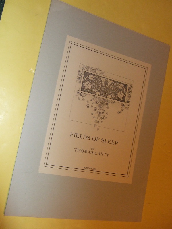 Image for Fields of Sleep -a Portfolio By Thomas Canty -Signed # 942 of 1500 Copies ( 7 Prints, One Signed and Numbered )