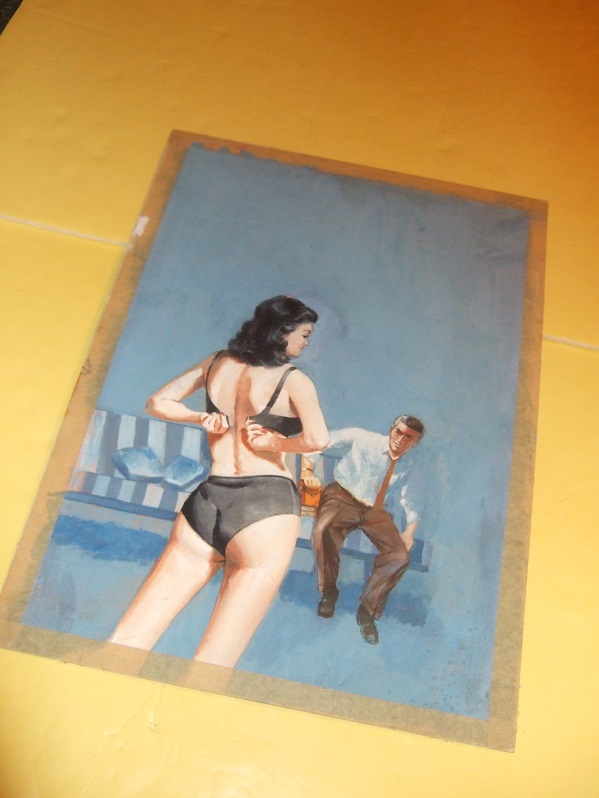 Image for Original Cover Art / Artwork for the Beacon Paperback of For Lydia -by  R C Gold ( Artist is Uncredited )