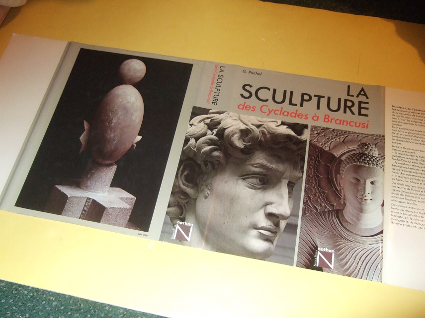 Image for La Sculpture Des Cyclades a Brancusi -by G ( Gina ) Pischel (all Text in French )( Cycladic Sculpture of the Greek Islands )( ( Constantin Brancusi )