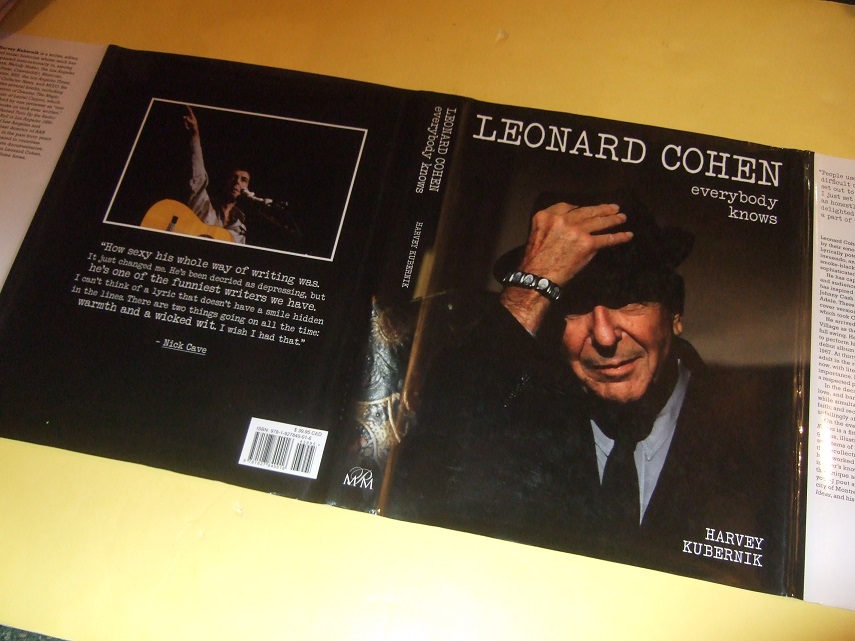 Image for Leonard Cohen:  Everybody Knows -by Harvey Kubernik