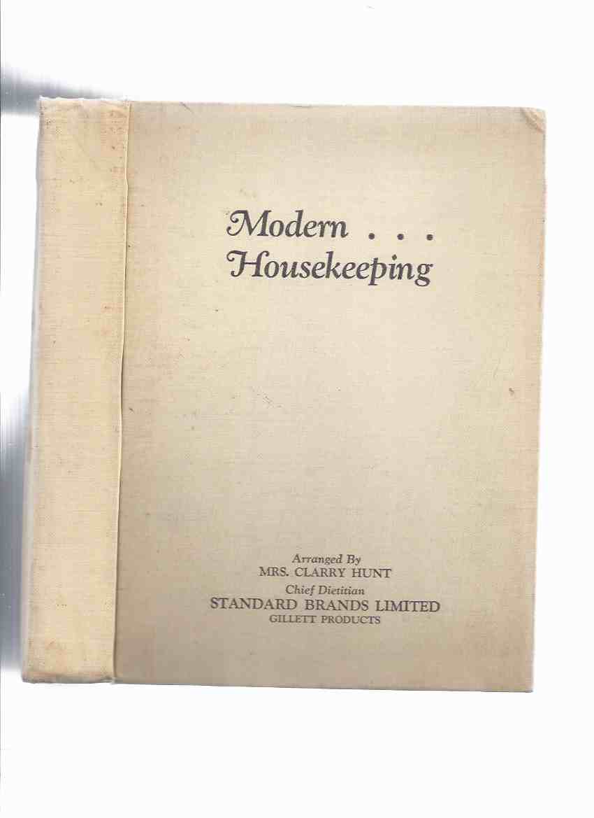 Image for Modern Housekeeping / Standard Brands Limited ( Household Hints / Cookbook / Cook Book / Recipes / House Keeping / Household Hints, etc)