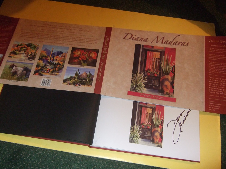 Image for Private Spaces: Diana Madaras -a Signed Copy ( Arizona / Art / Artist / Southwest )