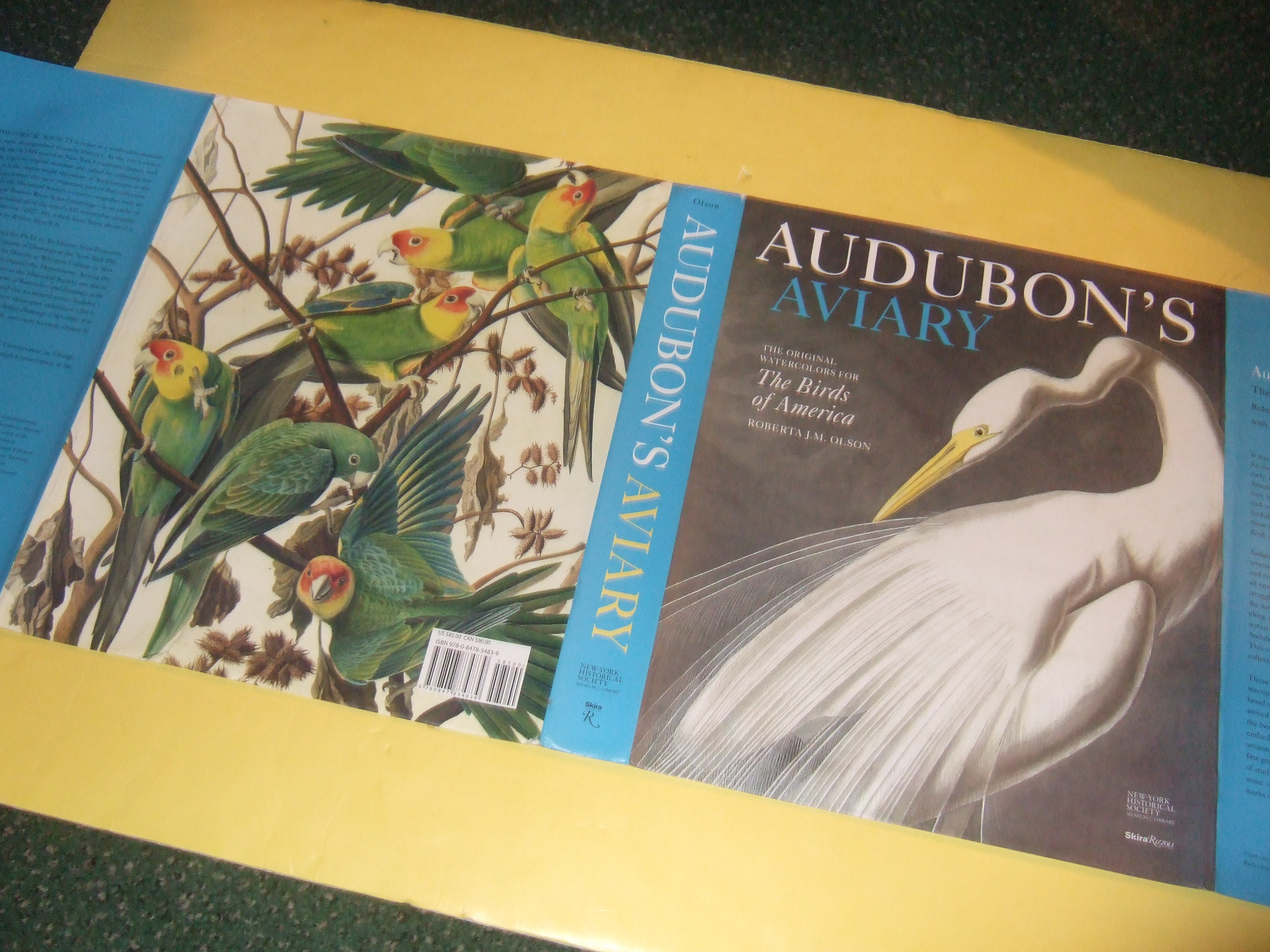 Image for Audubon's Aviary: The Original Watercolors for The Birds of America ( John James Audubon /A's Innovations and the Traditions of Ornithological Illustration; Drawing Birds; Highlights; Chronology of A's Life; etc)